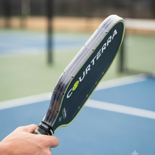 Courterra Edge Tape 3-Pack | 28mm Clear TPU Pickleball Paddle Guard