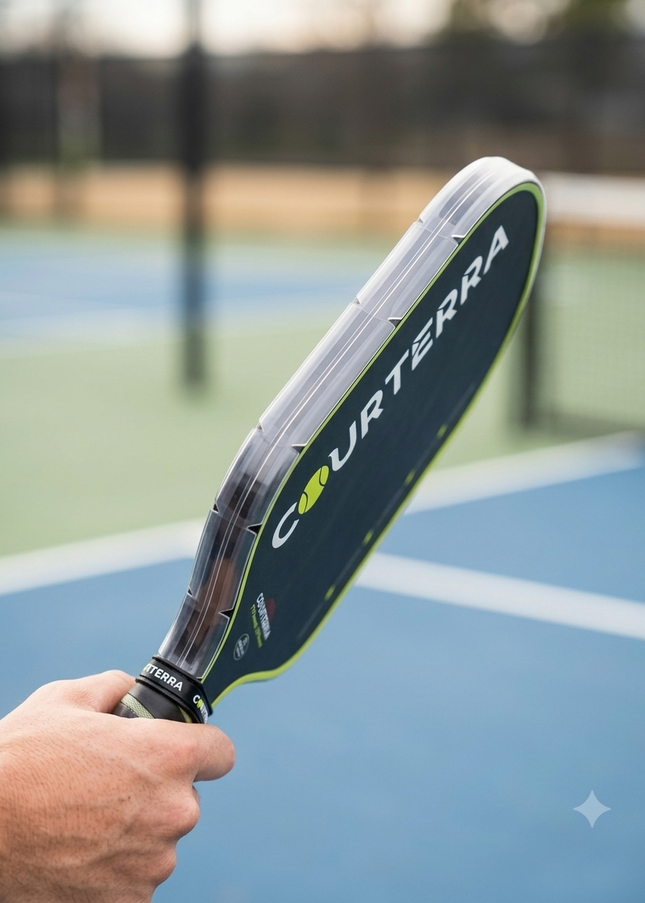 Courterra Edge Tape 3-Pack | 28mm Clear TPU Pickleball Paddle Guard